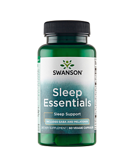 Swanson Sleep Essentials Preparat poprawiający jakość snu Kapsułki