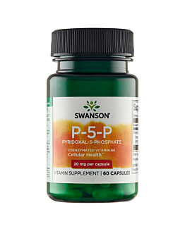 Swanson Witamina B6 Kapsułki, 60 szt.