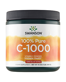 Swanson Witamina C 1000 mg Proszek do rozpuszczania