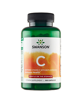 Swanson Witamina C 500 Buforow + Bioflaw kapsułki 100 szt.