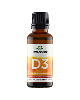 Swanson Witamin a D3 w Płynie 29,6 ml