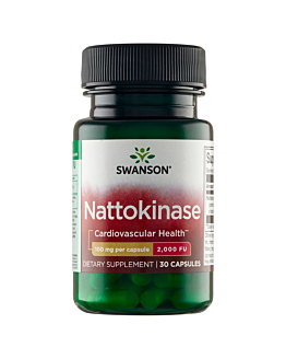 Swanson Nattokinaza 2000 FU Kapsułki, 20 szt.