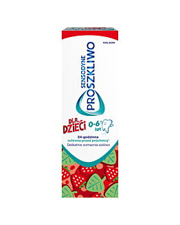 Sensodyne Pasta do zębów Proszkliwo dla dzieci 0-6 lat