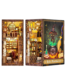 Habarri Miniaturowy domek Book Nook - Magiczna apteka