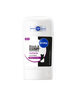 Nivea Deo Stick Black&White, Antyperspirant, Authentic