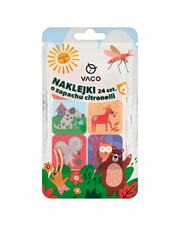 Vaco Kids Naklejki na komary Citronella 24 szt. 