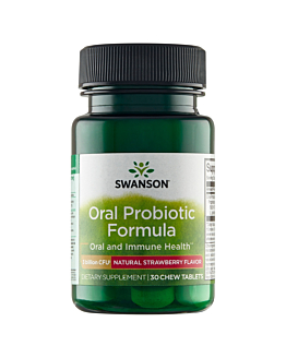 Swanson Probiotyczna formuła dla jamy ustnej Tabletki do ssania