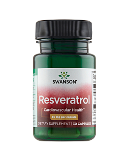 Swanson Resveratrol 50 mg Kapsułki