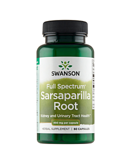 Swanson Sarsaparilla Kolcorośl 450 mg, kapsułki 60 szt