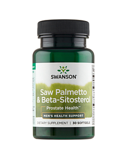 Swanson Saw Palmetto + Beta-Sitosterol, kapsułki 30 szt.