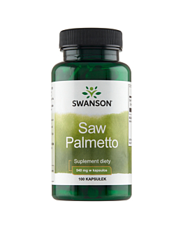 Swanson Saw Palmetto Ekstrakt z owoców palmy sabałowej Kapsułki