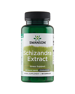 Swanson Schizandra Ekstrakt Kapsułki 500 mg Kapsułki