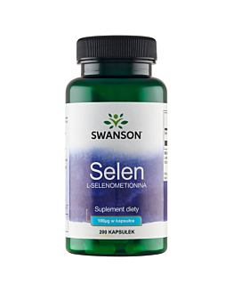 Swanson Selen Select 100 mcg Suplement diety z selenem Kapsułki