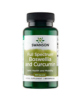 Swanson Full Spectrum Boswellia & Curcumin 500 mg Kapsułki