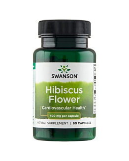 Swanson Full Spectrum Hibiscus Flower 400 mg Kapsułki