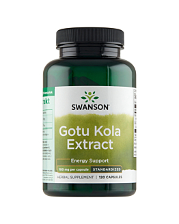 Swanson Gotu Kola 100 mg Kapsułki