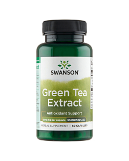 Swanson Green Tea Extract 550 Mg Kapsułki