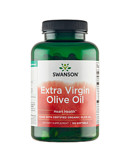 Swanson Extra Virgin Olive Oil Olej z oliwy Kapsułki