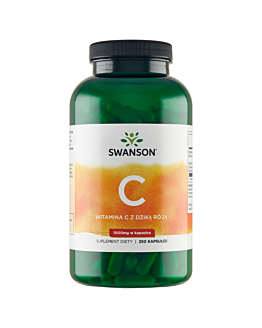 Swanson Witamina C z Dziką Różą 1000mg