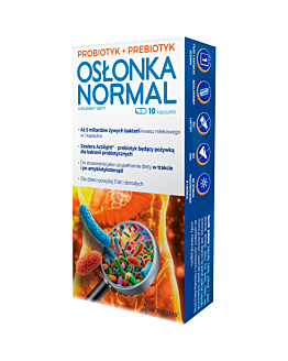 Osłonka Normal, Suplement diety zawierający żywe kultury bakterii, Kapsułki