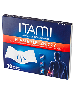 Itami 140 mg Plastry przeciwbólowe, 10 szt.