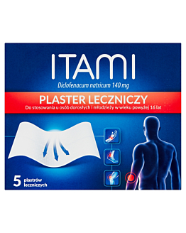 Itami 140 mg Plastry przeciwbólowe