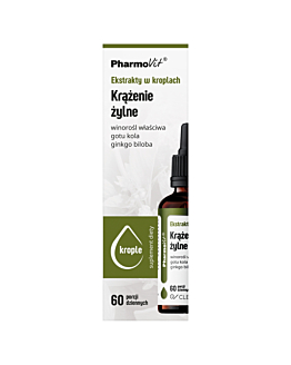 Pharmovit Clean Label Ekstrakty w kroplach Krążenie żylne Płyn