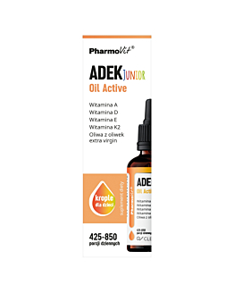 PharmoVit Clean Label ADEK Junior Oil Active Krople doustne