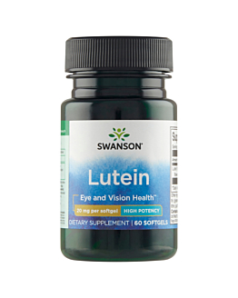 Swanson Luteina 20 mg Kapsułki, 60 szt.