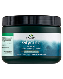 Swanson Ajipure Glicyna w proszku, 227 g