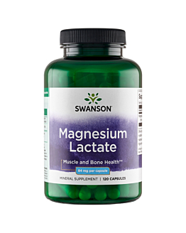 Swanson Mleczan Magnezu Kapsułki, 120 szt.