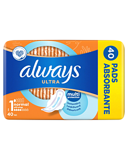 Always Ultra podpaski Regular Wing Light