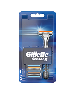 Gillette Blue3 Rączka + 3 Wkłady