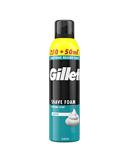 Gillette Pianka do golenia, Skóra wrażliwa 