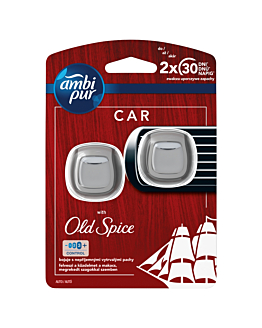 Ambi Pur Odświeżacz samochodowy, Old Spice, 2 szt.