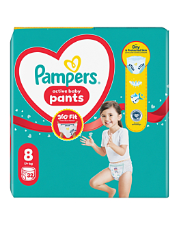 Pampers Pieluchomajtki Pants 360 stopni, 8 (19 kg+) 32 szt.