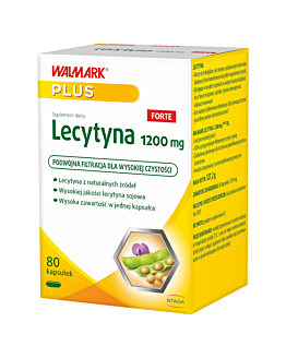Lecytyna Forte 1200 mg Kapsułki, 80 szt.