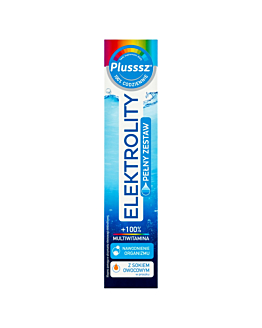 Plusssz Elektrolity+ 100% Multiwitamina, Tabletki musujące