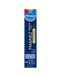Plusssz Magnez Forte Cytrynian, Tabletki musujące 