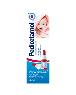Pedicetamol 100 mg/ml roztwór doustny, 30 ml