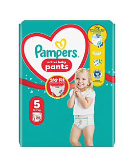 Pampers Pants Pieluchomajtki (5), 22 szt.