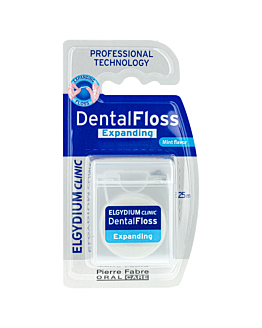 Elgydium Pęczniejąca nić dentystyczna, Miętowa