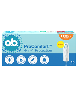 O.B. ProComfort Super tampony, 16 szt.
