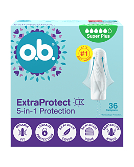 O.B. Extra Protect Super Plus tampony, 36 szt.