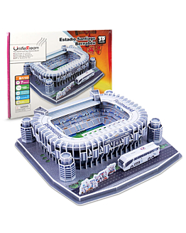 Habarri Stadion piłkarski - SANTIAGO BERNABEU - Real Madryt FC - Puzzle 3D 139 elementów