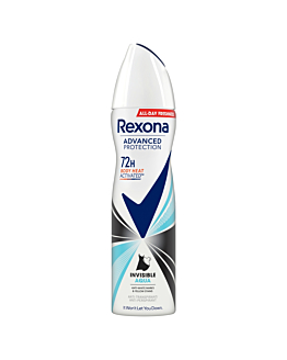 Rexona Spray Invisible Aqua 150 ml