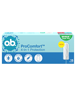 O.B. ProComfort Super Plus tampony, 16 szt.