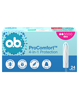 O.B. ProComfort Mini tampony, 24 szt.