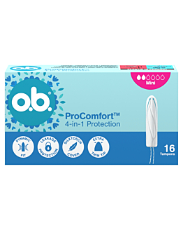 O.B. ProComfort Mini tampony, 16 szt.