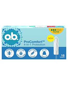 O.B. ProComfort Normal tampony, 16 szt.